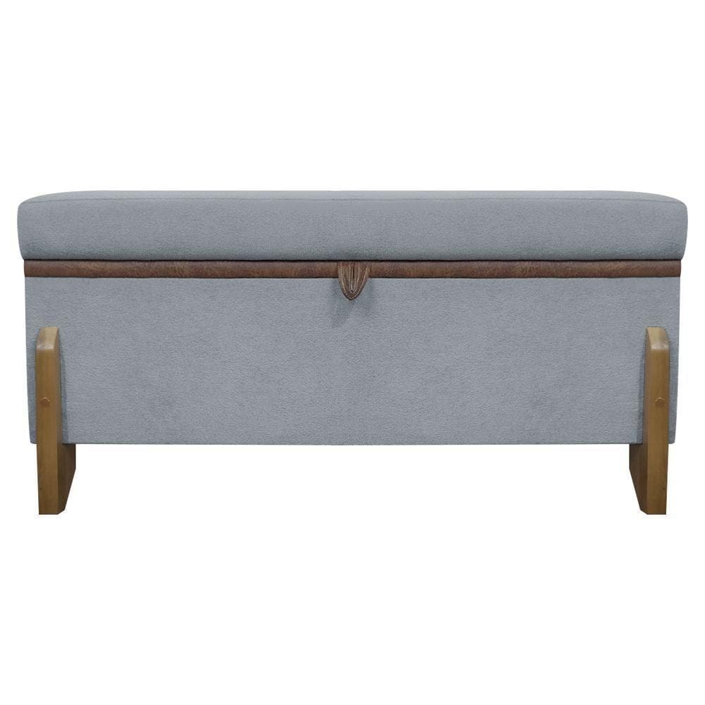 Puff Recamier Versallies 100 Cm Concreto Bouclé