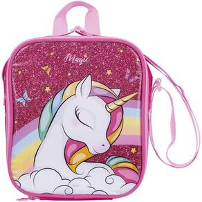 Lancheira Termica Escolar Magic Unicornio Rosa