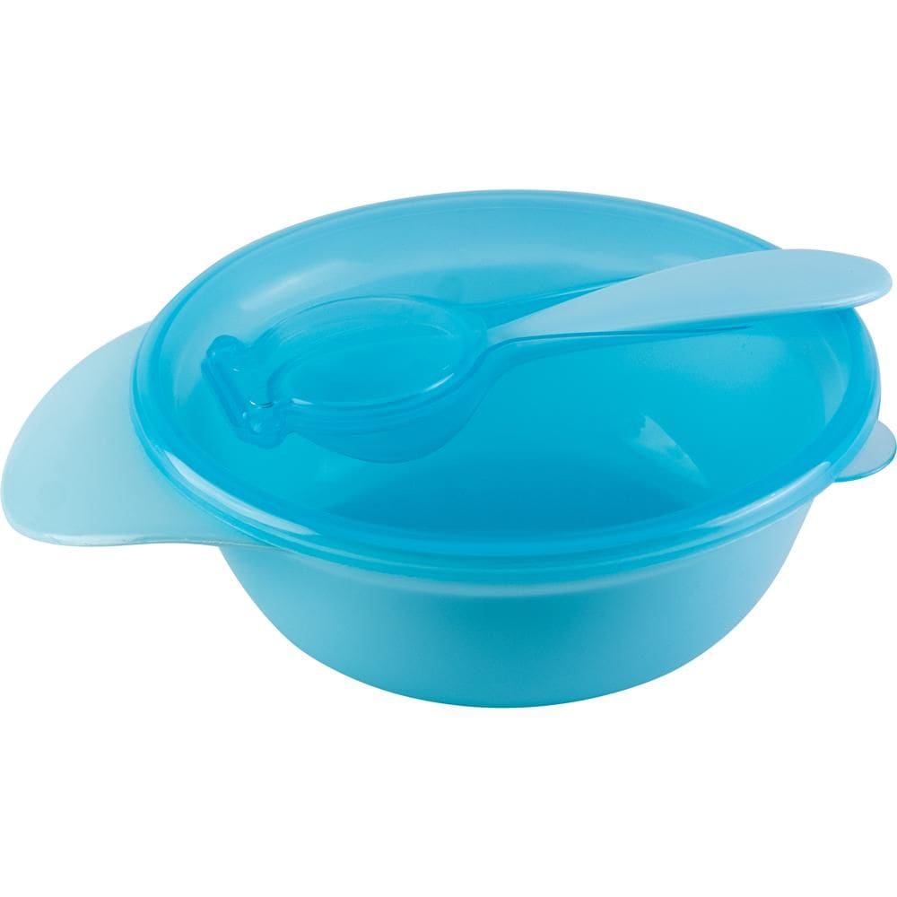 Bowl Buba Com Tampa e Talher Azul