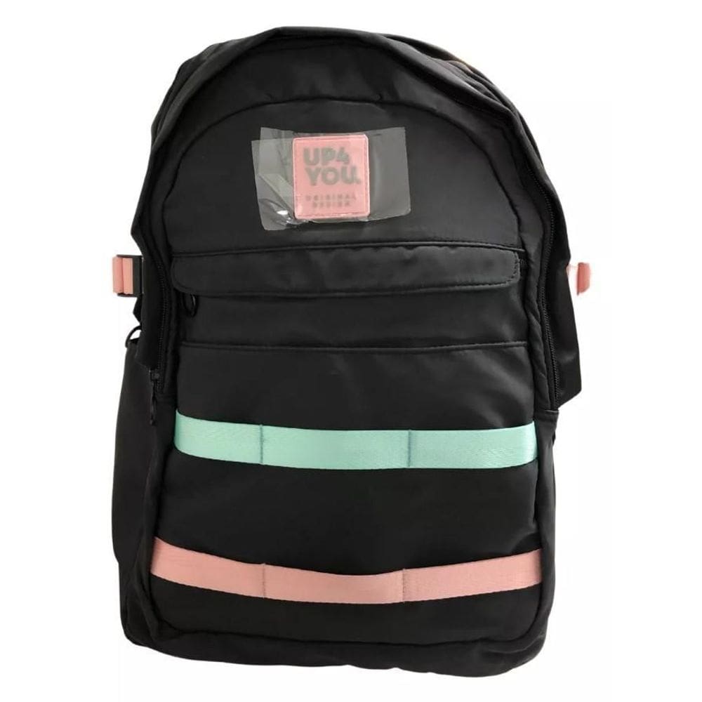 Mochila Escolar Luxcel Preta Up4you