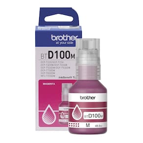 Refil de Tinta Brother BTD100M | Magenta, DCPT230|DCPT430W|DCPT436W|DCPT536W|DCPT730DW|DCPT830D