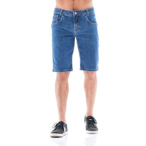 Bermuda Jeans Masculina Arauto Slim