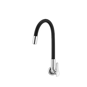Torneira Para Cozinha Lorenzetti | Bica Flexível de Parede 1178 B27 Preto