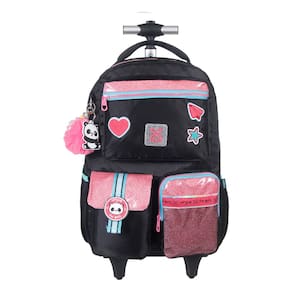 Mochila com Rodas 43cm Juvenil 16 T Utility Panda Xeryus 13930