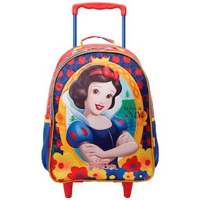 Mochila com Rodas 40cm Escolar 16 Princesa Disney Branca de Neve Xeryus 13080