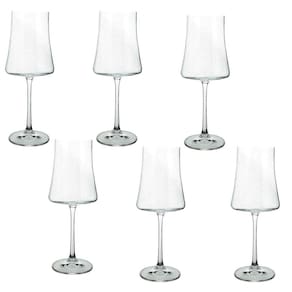 Jogo de Taças para Vinho Tinto Xtra em Cristal Ecologico 460ml e 06 Peças - Bohemia