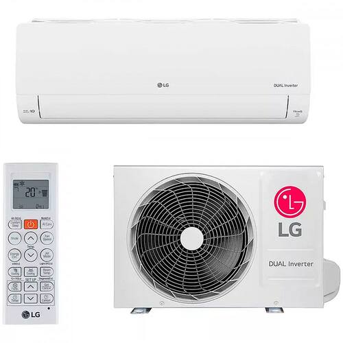 Ar Condicionado DUAL Inverter Voice LG 9000 BTU F 220V + Unidade externa Menor preço em Ar Condicionado DUAL Inverter Voice LG 9000 BTU F 220V + Unidade externa