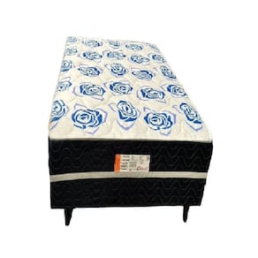 Unibox Romance Solteiro com Molas Bonnel 88x188x44cm Topázio