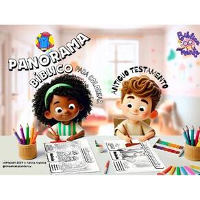 Panorama Bíblico Para Colorear: Antiguo Testamento - Espanhol