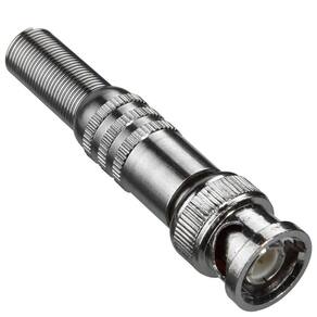Conector Bnc Zinco Com Mola E Parafuso