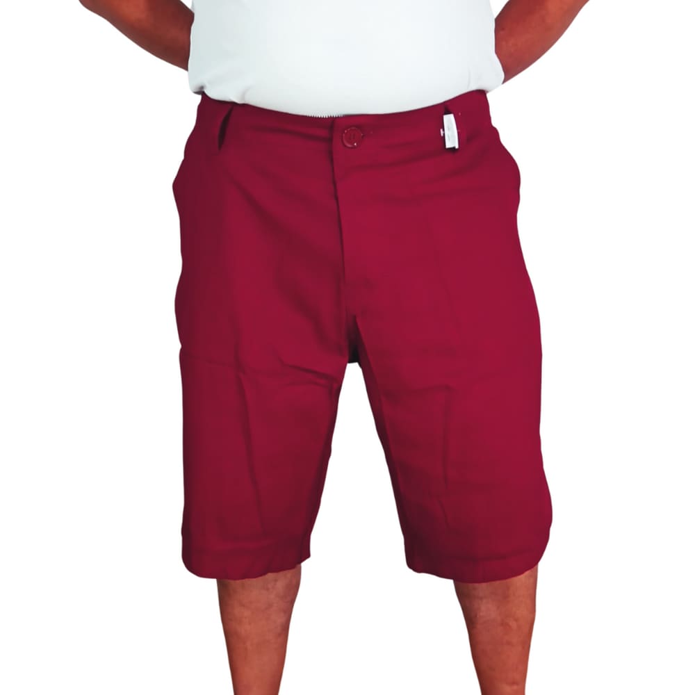 Bermuda Plus Size Casual Masculina Adulto Sarja Quatro Bolsos