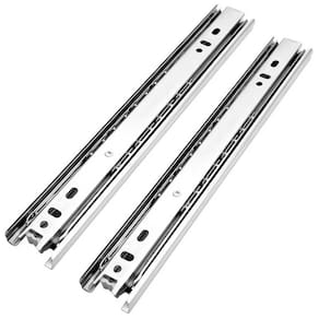Kit 2 Corrediça Telescópica Gaveta Light 400mm Par Soprano