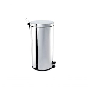 Lixeira Inox 30l C/pedal E Balde Standard Brinox 3040/205