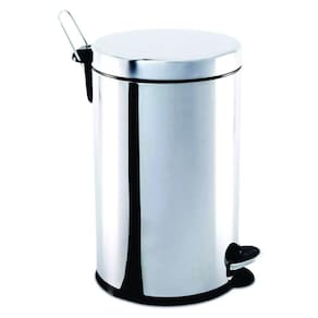 Lixeira Inox 20l C/ Pedal E Balde Brinox 3040/204