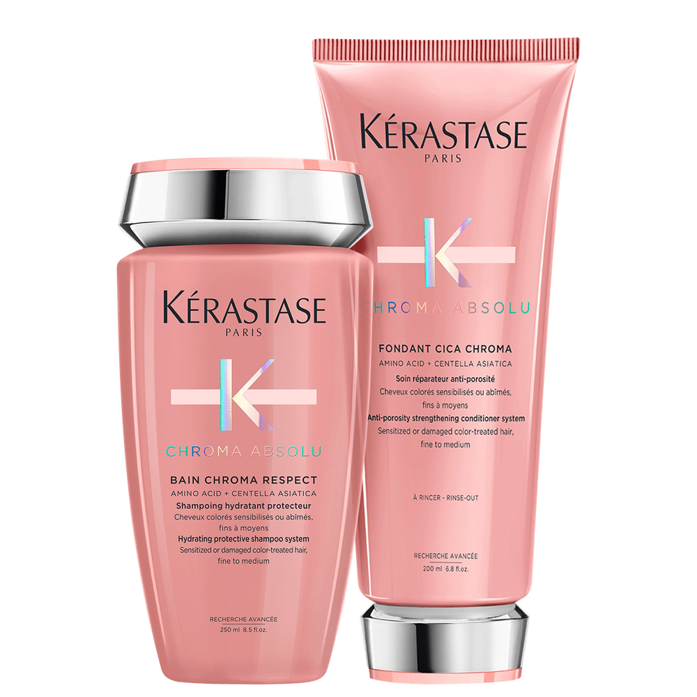 Kit Kérastase Chroma Absolu Bain Respect Fondant Cica (2 Produtos)