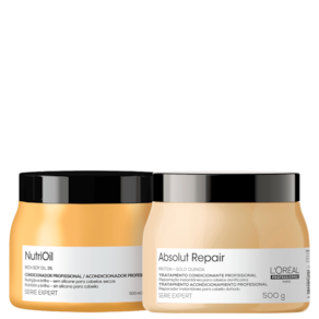 Kit L`Oréal Professionnel Serie Expert Absolut Repair NutriOil Duo Salon (2 Produtos)
