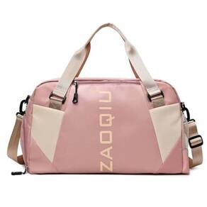 Bolsa Mala Grande Alça Academia Esportiva Viagem Piscina Ideal Para Viagens Porta Sapatos Rosa