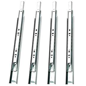 Kit 4 Corrediça Telescópica Trilho Larga S-42 350mm Soprano