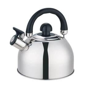 Chaleira Inox Apito 2 Lt Luxo Gás Indução Alta Qualidade