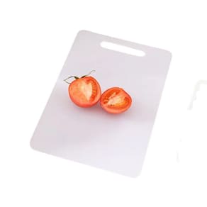 Tábua Corte Carne Legumes Plástico Resistente Com Alça 30x20cm