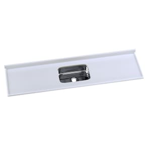 Pia Para Cozinha Em Mármore Sintético Com Cuba Em Aço Inox 199cmx55cm Gelo