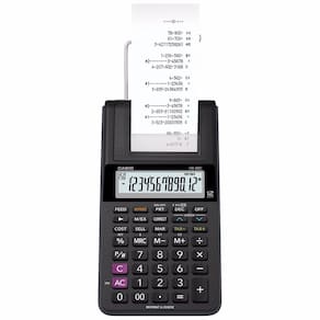 Calculadora Com Bobina Casio 12 Digitos Hr-8Rc Bivolt