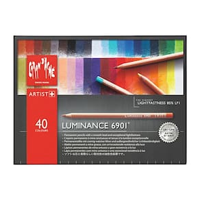 Lápis De Cor Luminance 40 Cores Caran D`Ache Artist
