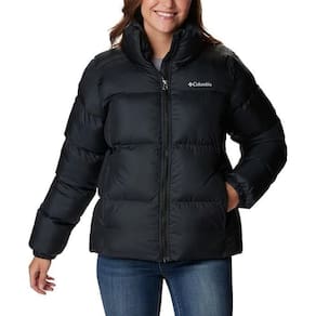 Jaqueta Columbia Puffect II Full Zip Preto Feminino