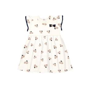 Vestido Infantil Malha Texturizada Alakazoo Ref. 46140