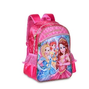 Mochila de Costas 33cm Infantil Princesas Mágicas 13` Clio PR24522D