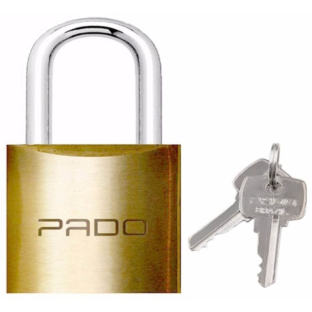 Cadeado 40MM EM LATÃO - LT-40 - PADO