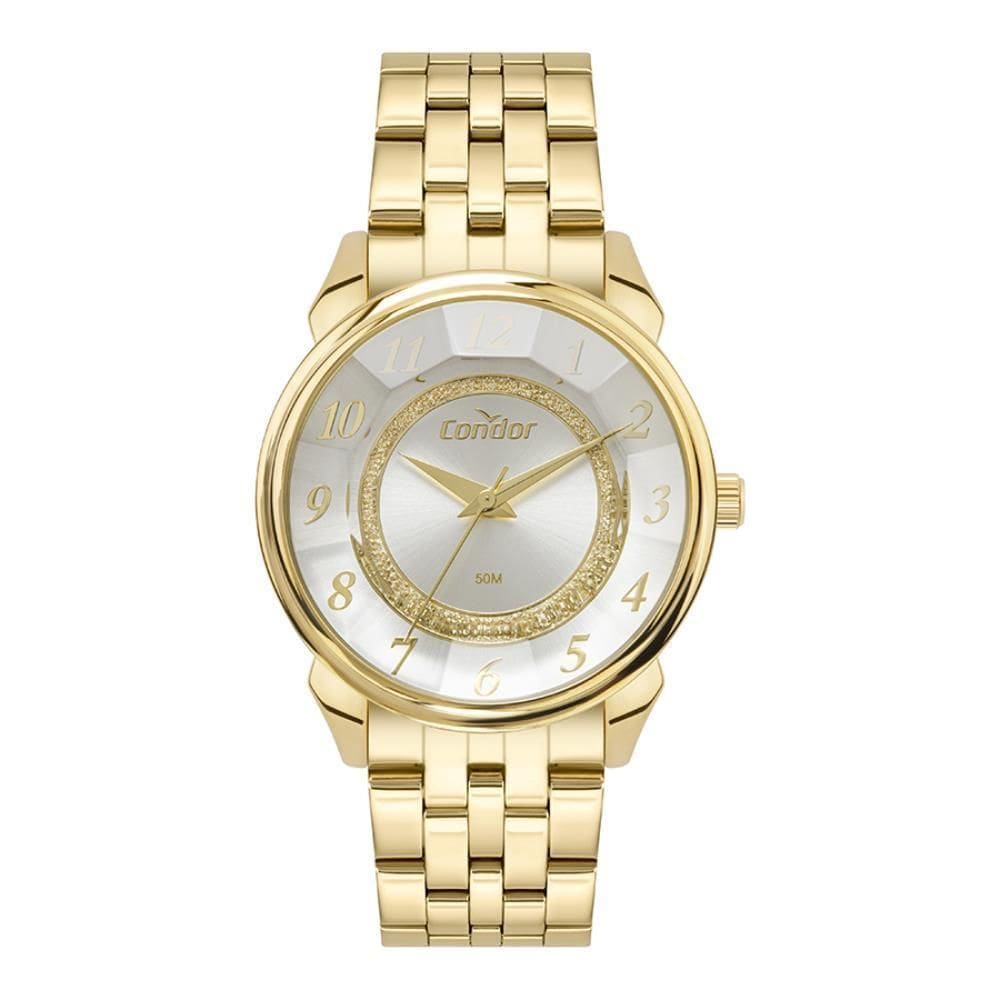 Relógio Condor Feminino Ref: Co2035Njs/4K Fashion Dourado
