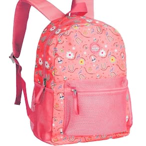 Mochila de Costas Juvenil Flor e Arco-Iris Clio MF24069