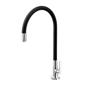 Torneira de Cozinha GaliFlex Docol Crom./Preto 1/4 Volta