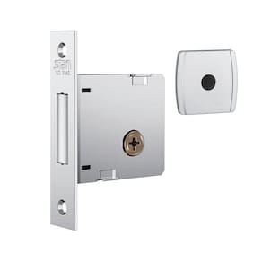 Trava De Segurança Stam Tetra 1004 Simples Quadrada-2 Inox