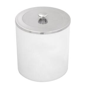 Lixeira Inox Útil Em Polipropileno Branco 5L Tramontina