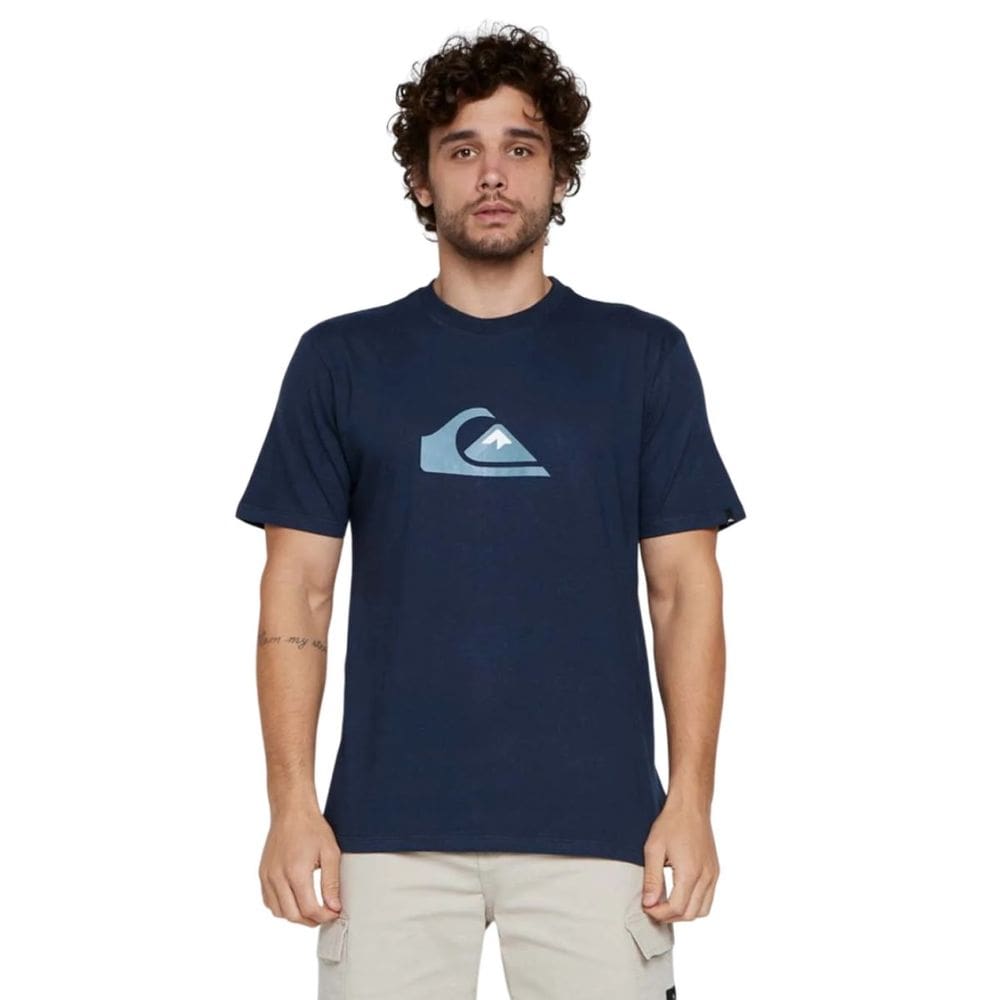 Camiseta Quiksilver Masculina Comp Logo