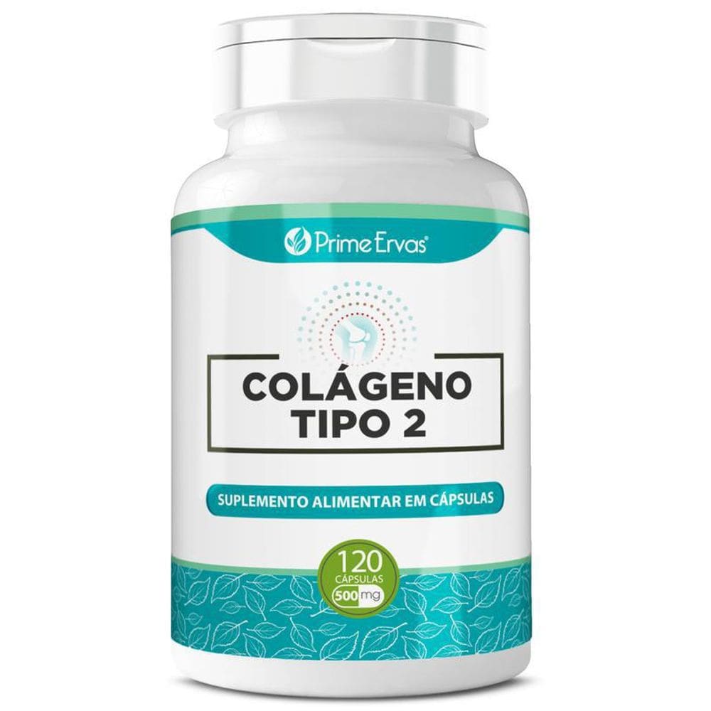 Colágeno Tipo 2 40Mg 120 Cápsulas Prime Ervas