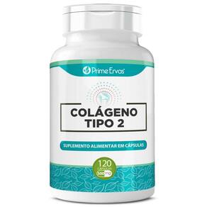 Colágeno Tipo 2 40Mg 120 Cápsulas Prime Ervas