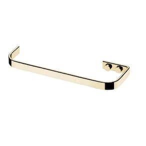 Suporte Porta Toalheiro Aberto 22 Cm Dourado Banheiro Future