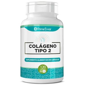 Colágeno Tipo 2 40Mg 120 Cápsulas Prime Ervas