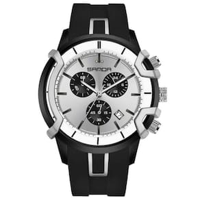 Relógio de Quartzo Masculino Design Esportivo Criativo À Prova D `Água
