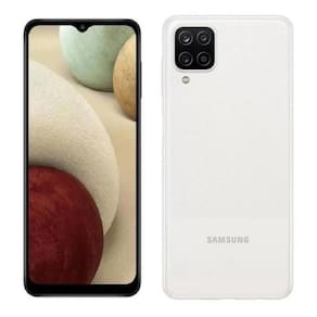 Usado: Samsung A12 64 GB Branco - Muito Bom
