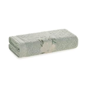 Toalha De Rosto Yuna Karsten Fio Cardado Matcha
