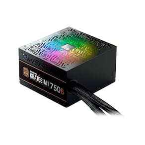 Fonte Gamdias Kratos M1 750W RGB 80 Plus Bronze - M1-750B