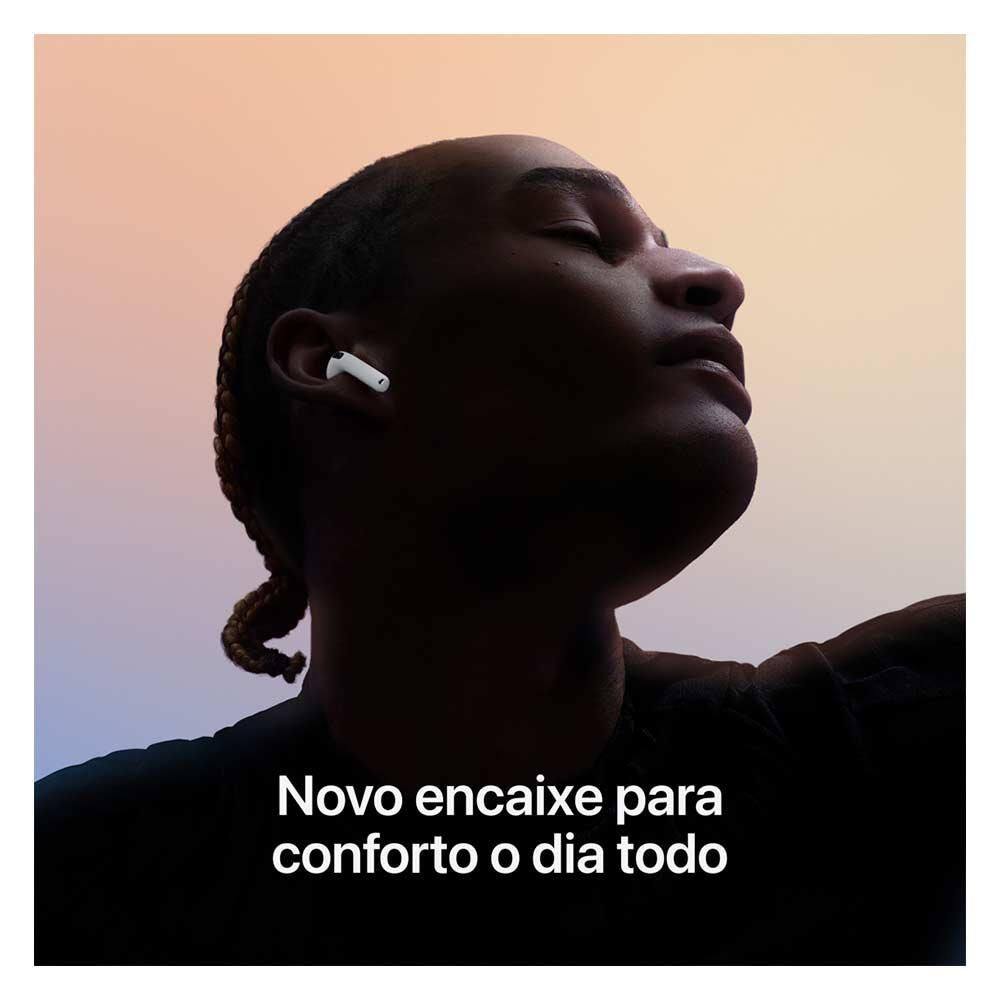 Apple AirPods (4ª Geração) com Estojo de Recarga | Casas Bahia