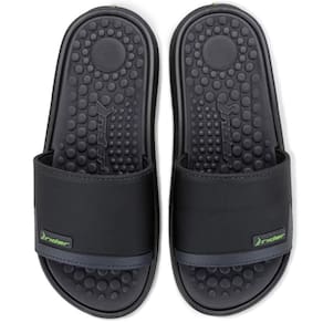 Chinelo Rider Slide Pump II Masculino - Preto e Cinza