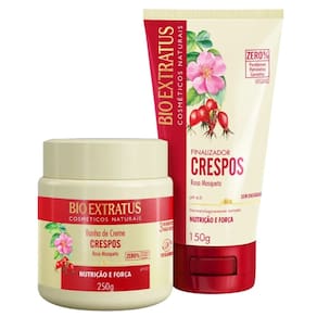 Kit Bio Extratus Crespos Banho de Creme 250g e Finalizador 150g