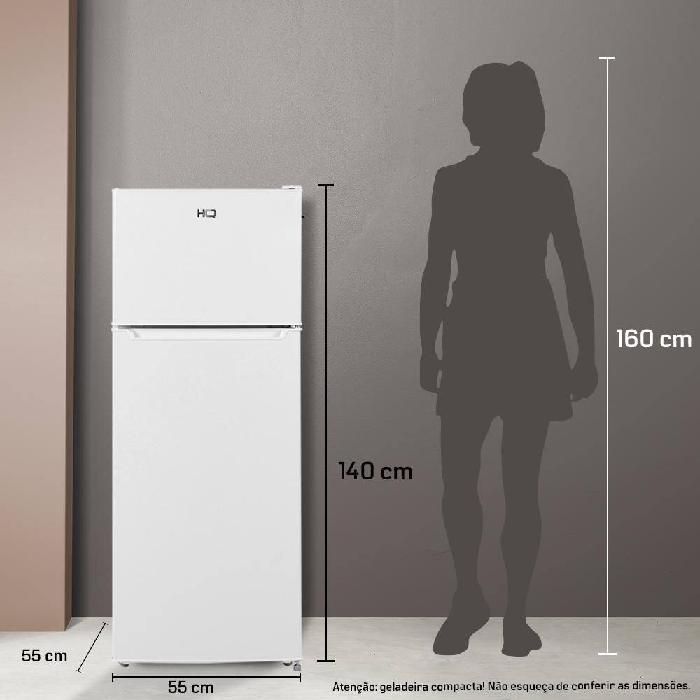 Geladeira Refrigerador HQ Defrost 230 Litros | Casas Bahia