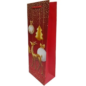 Sacola/Embalagem para Presente 36x12x8cm Natal 3 - Quanhe